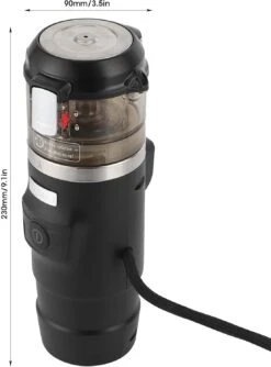 Feature 1. Portable Car Coffee Maker Allows You To Drink Fragrant Coffee Anytime And Anywhere. 2. Powered By 12V Cigarette Lighter Plug Of The Car Simpel Operation And Convenient To Use. 3. Features Automatic Temperature Controlling System And Boil Dry Protection Safe To Use. 4. Sealing Protection Gets Level IP10 Standards Effectively Prevent Spilling Keep Your Car Tidy. 5. Automatic Fault Detection And Alarm Protection System With Multi Pressure Protection Device Durable To Use. 6. Made Of High Quality Nylon + Stainless Steel Material For Maximum Durability And Stable Performance. Specification Item Type Car Coffee Machine Material Nylon + Stainless Steel Color Black Voltage 12V Size Approx. 90 X 230mm 3.5 X 9.1in Fitment Universal For 12V Car Power 115W Capacity Approx. 65ml Package List 1 X Coffee Machine 1 X Filter Screen 1 X Spoon 1 X Cleaning Rod 1 X Safety Pin 2 X Fuse 2 X Gasket 1 X Manual -Appliantrix Cheap Store 61aup5wu0ZL. AC SL1500