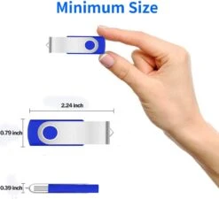 20 PCS 4GB EASTBULL USB 2.0 Metal 4GB Flash Drive Bulk Thumb Drive Pack Swivel USB (Blue 20Pack) 12 20 PCS 4GB EASTBULL USB 2.0 Metal 4GB Flash Drive Bulk Thumb Drive Pack Swivel USB (Blue 20Pack) -Appliantrix Cheap Store 61cQ5qBO2xL. AC SL1200