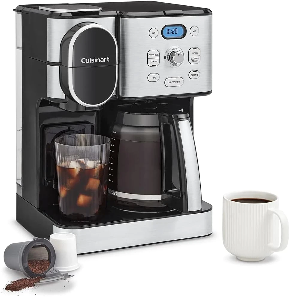Cuisinart SS-16 Coffee Center Combo In Stainless Steel Coffee Bar Coffee Grinder (White) Bundle 4 Cuisinart SS-16 Coffee Center Combo In Stainless Steel Coffee Bar Coffee Grinder (White) Bundle - Image 4