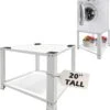 Royxen Laundry Pedestal 28" Wide 20 Inch Tall Universal Fit 700lbs Capacity, Washing Machine Base Stand Dryer Base Platform Heavy Duty, 20“ Height