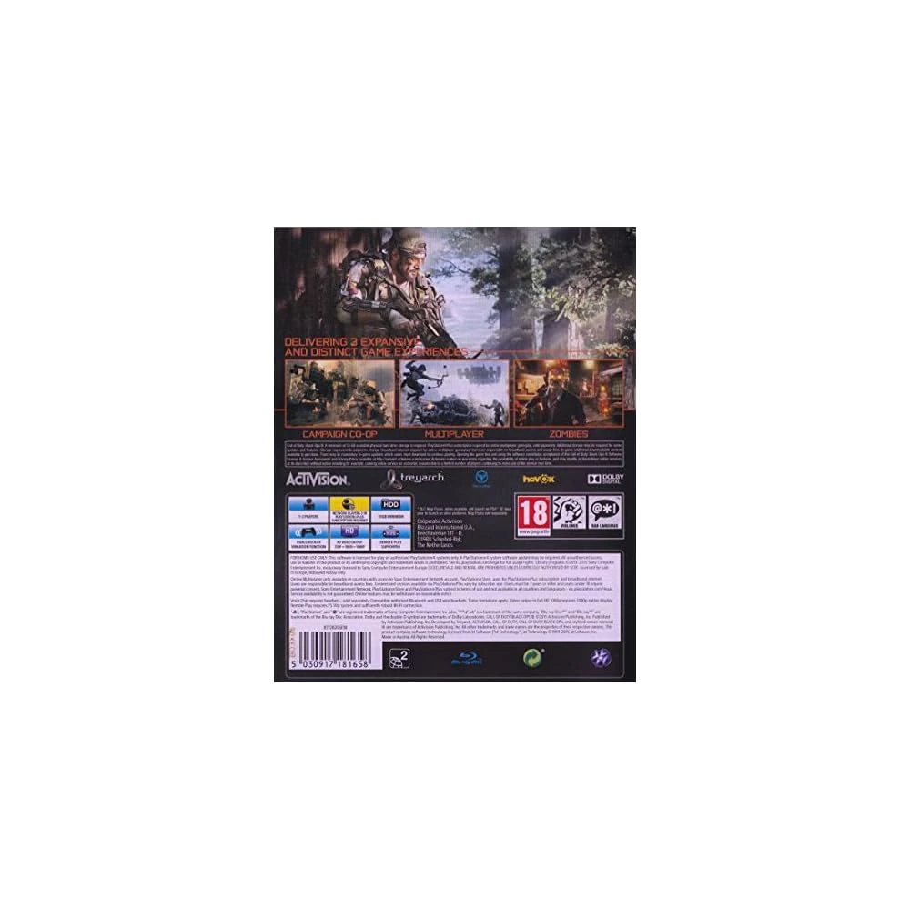 Activision Call Of Duty: Black Ops III (PS4) 2 Activision Call Of Duty: Black Ops III (PS4) - Image 2
