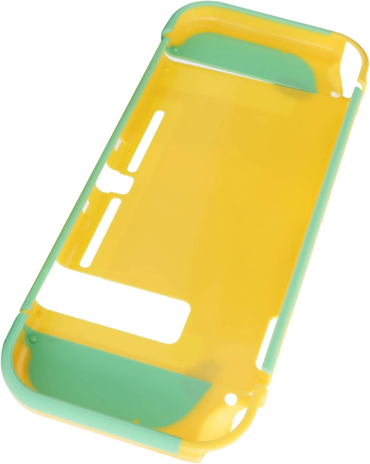 Lazmin112 Double Color Gamepad Protective Housing Cover,Game Console Controller Skin Shell Case Environmental Protection Materials For NS(Yellow+Green) 7 Lazmin112 Double Color Gamepad Protective Housing Cover,Game Console Controller Skin Shell Case Environmental Protection Materials For NS(Yellow+Green) - Image 7