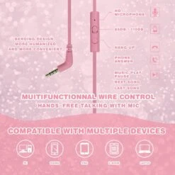 MIDOLA Kids Headphones Wired Volume Limited 85/110dB Over Ear Foldable With Shareport Headset Inline Cable AUX 3.5mm Mic For IPad Notebook Boy Girl Travel School Tablet Pink 11 MIDOLA Kids Headphones Wired Volume Limited 85/110dB Over Ear Foldable With Shareport Headset Inline Cable AUX 3.5mm Mic For IPad Notebook Boy Girl Travel School Tablet Pink -Appliantrix Cheap Store 61hSjHGEt0L. AC SL1000