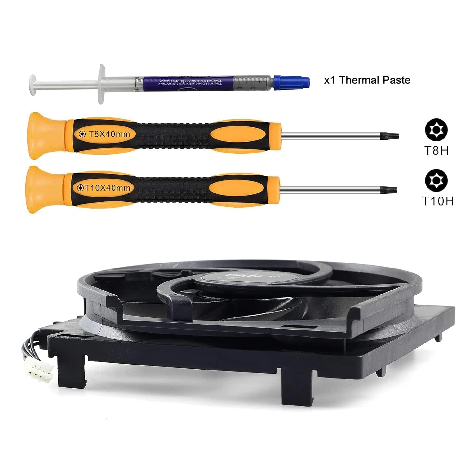 Gorliskl Replacement Of Internal Cooling Fan For Xbox One S Console.(with Opening Tool And Heatsink Paste) 6 Gorliskl Replacement Of Internal Cooling Fan For Xbox One S Console.(with Opening Tool And Heatsink Paste) - Image 6