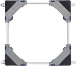 VEVOR Mini Fridge Stand, 27'' Universal Mobile Base With 4 Strong Feet, 4 Locking Swivel Wheels, Adjustable Furniture Mover Mobile Base For Washing Machine, Refrigerator, Washer And Dryer -Appliantrix Cheap Store 61kL3fxh7lL. AC SL1500