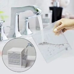 3 In 1 Personal Air Cooler, Portable Purifier And Humidifier, Evaporative Air Cooler With USB Charging, Night Light, For Home, Office And Room (B-White) 13 3 In 1 Personal Air Cooler, Portable Purifier And Humidifier, Evaporative Air Cooler With USB Charging, Night Light, For Home, Office And Room (B-White) -Appliantrix Cheap Store 61lRxVUm1CL. AC SL1001