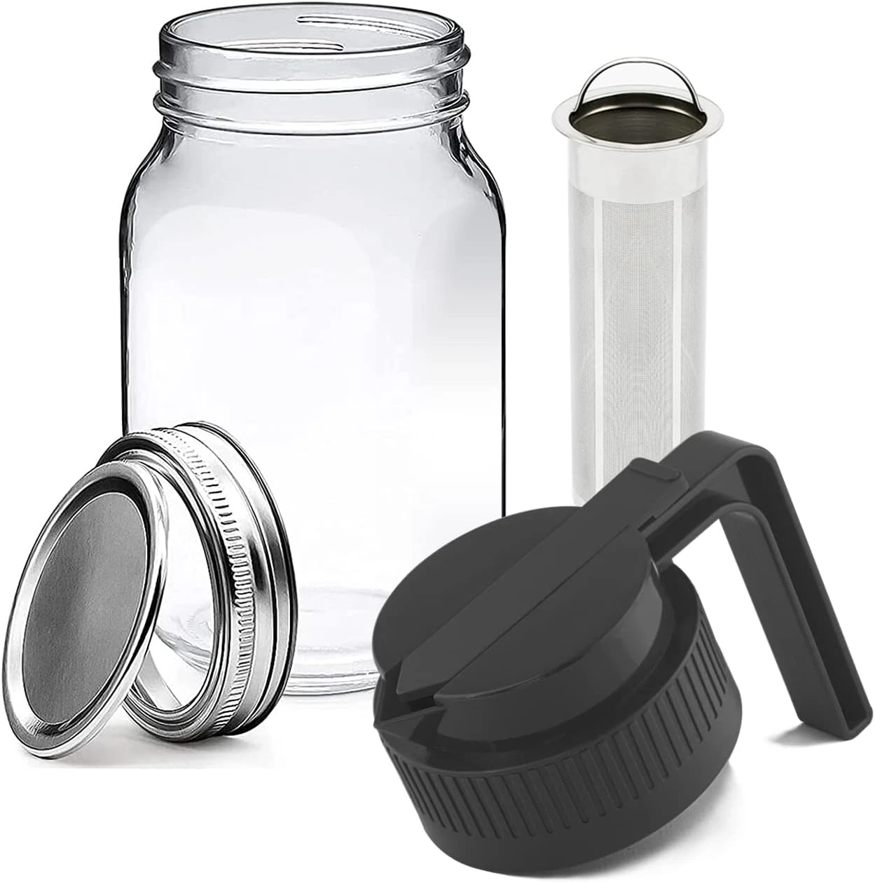 UineHiot Cold Brew Coffee Maker (BLACK) 1 UineHiot Cold Brew Coffee Maker (BLACK)