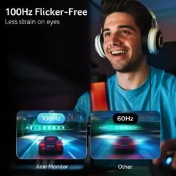 Acer KB272 EBI 27" IPS Full HD (1920 X 1080) Zero-Frame Gaming Office Monitor | AMD FreeSync Technology | Up To 100Hz Refresh | 1ms (VRB) | Low Blue Light | Tilt | HDMI & VGA Ports,Black 14 Acer KB272 EBI 27" IPS Full HD (1920 X 1080) Zero-Frame Gaming Office Monitor | AMD FreeSync Technology | Up To 100Hz Refresh | 1ms (VRB) | Low Blue Light | Tilt | HDMI & VGA Ports,Black -Appliantrix Cheap Store 61mRAwIEgmL. AC SL1000