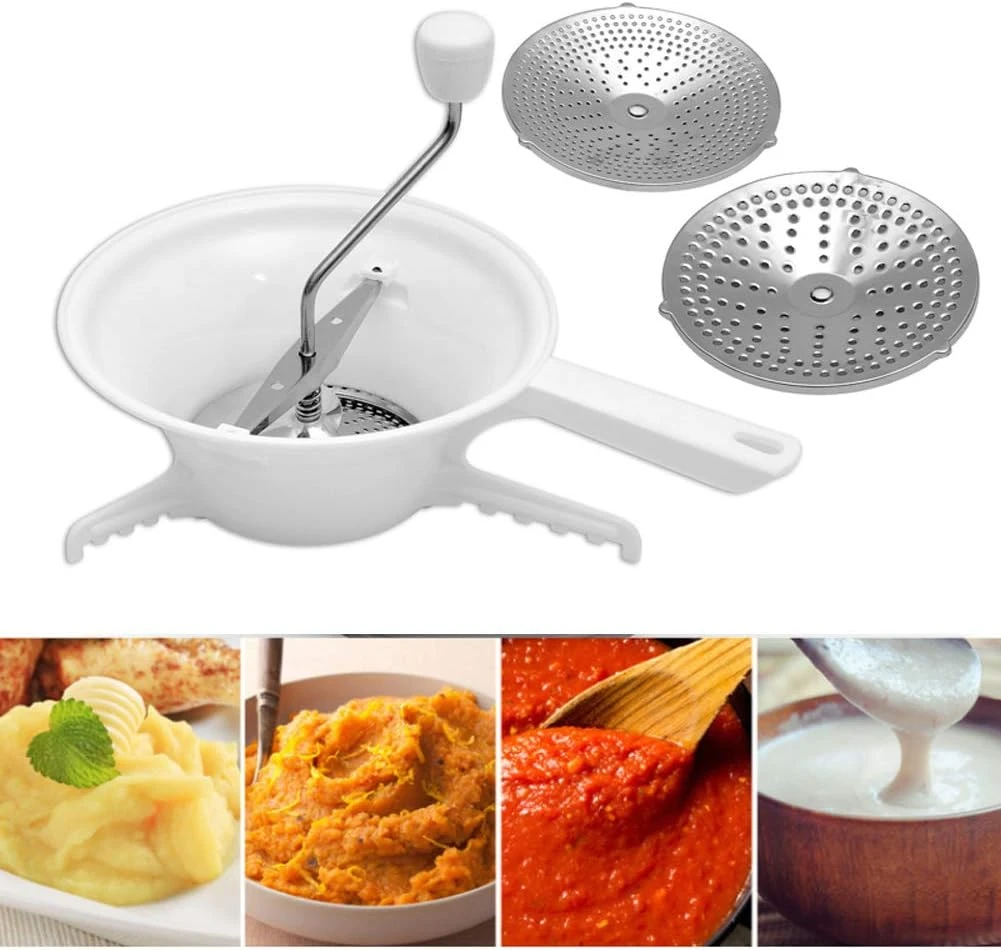 Manual Food Chopper, Food Processor Multifunctional Food Grinder Mixer, Salad Vegetable Fruit Blender For Kitchen Vegetables Meat Fruits Nuts Herbs Onions 2 Manual Food Chopper, Food Processor Multifunctional Food Grinder Mixer, Salad Vegetable Fruit Blender For Kitchen Vegetables Meat Fruits Nuts Herbs Onions - Image 2