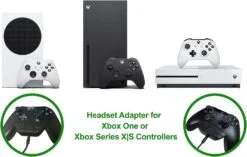 Plauduct Stereo Headset Adapter For Xbox One/One S/Elite 1&2/Series S|X Controllers, Mic Headphone Adapter For Xbox One Controller, Kit For Xbox One Xbox Series X|S 7 Plauduct Stereo Headset Adapter For Xbox One/One S/Elite 1&2/Series S|X Controllers, Mic Headphone Adapter For Xbox One Controller, Kit For Xbox One Xbox Series X|S -Appliantrix Cheap Store 61nWr7lHZSL. AC SL1500