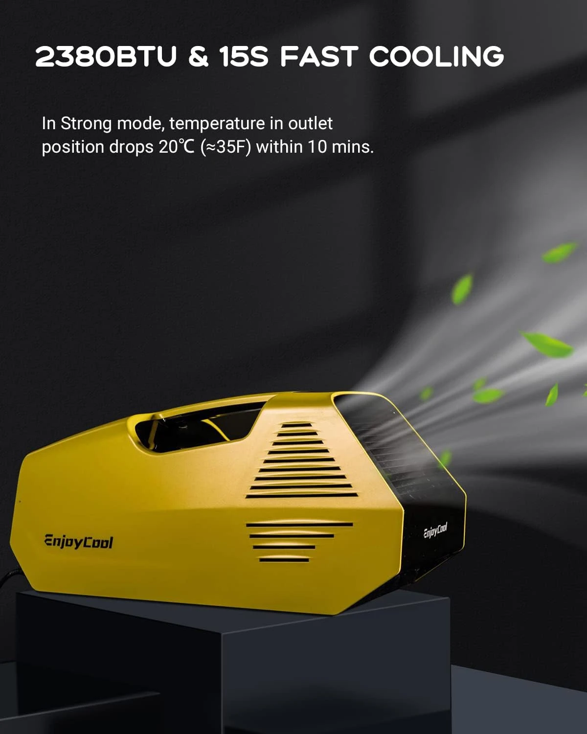 Iorbur Link, 2380BTU Fast Cooling Outdoor, 240W Low Power Consumption Portable Mini Air Conditioner For Camping Tent, RV, Car, Truck, Van And Fishing-Yellow 5 Iorbur Link, 2380BTU Fast Cooling Outdoor, 240W Low Power Consumption Portable Mini Air Conditioner For Camping Tent, RV, Car, Truck, Van And Fishing-Yellow - Image 5