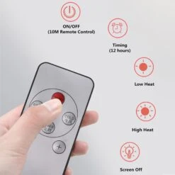 Dual Use Wall Mounted Air Conditioner Cooling Heating Household Wall Hanging Air Conditioner, For Bedroom Living Room Office -Appliantrix Cheap Store 61ovBuNZB4L. AC SL1500