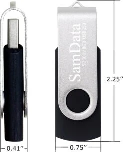 SamData 8GB USB Flash Drives 1 Pack USB 2.0 Thumb Drives 8GB Jump Drive USB Memory Stick With Led Indicator (Black, 1 Pack) -Appliantrix Cheap Store 61p6zTkwN0L. AC SL1500