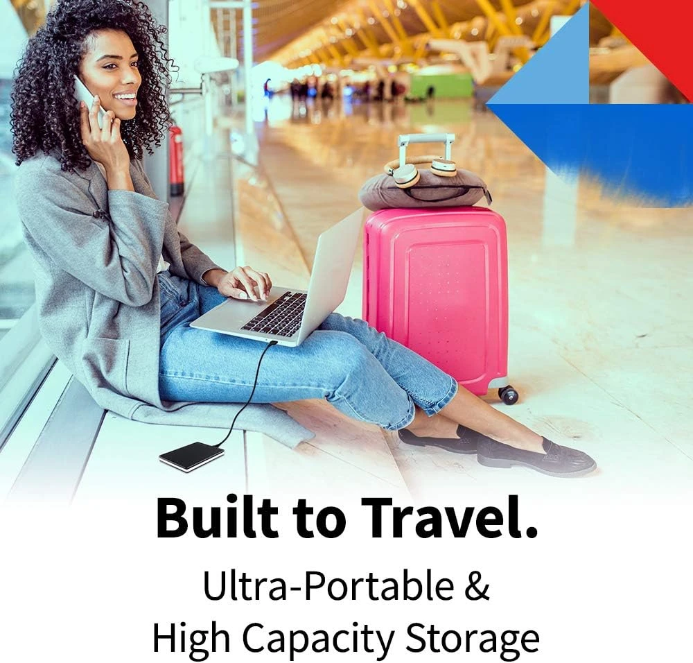 Toshiba Canvio Slim 2TB Portable External Hard Drive USB 3.0, Silver - HDTD320XS3EA 4 Toshiba Canvio Slim 2TB Portable External Hard Drive USB 3.0, Silver - HDTD320XS3EA - Image 4