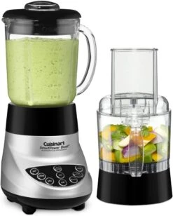 Cuisinart BFP-703BC Smart Power Duet Blender/Food Processor, Brushed Chrome, 3 Cup, Count Of 6 -Appliantrix Cheap Store 61pgYUUCwgL. AC SL1024
