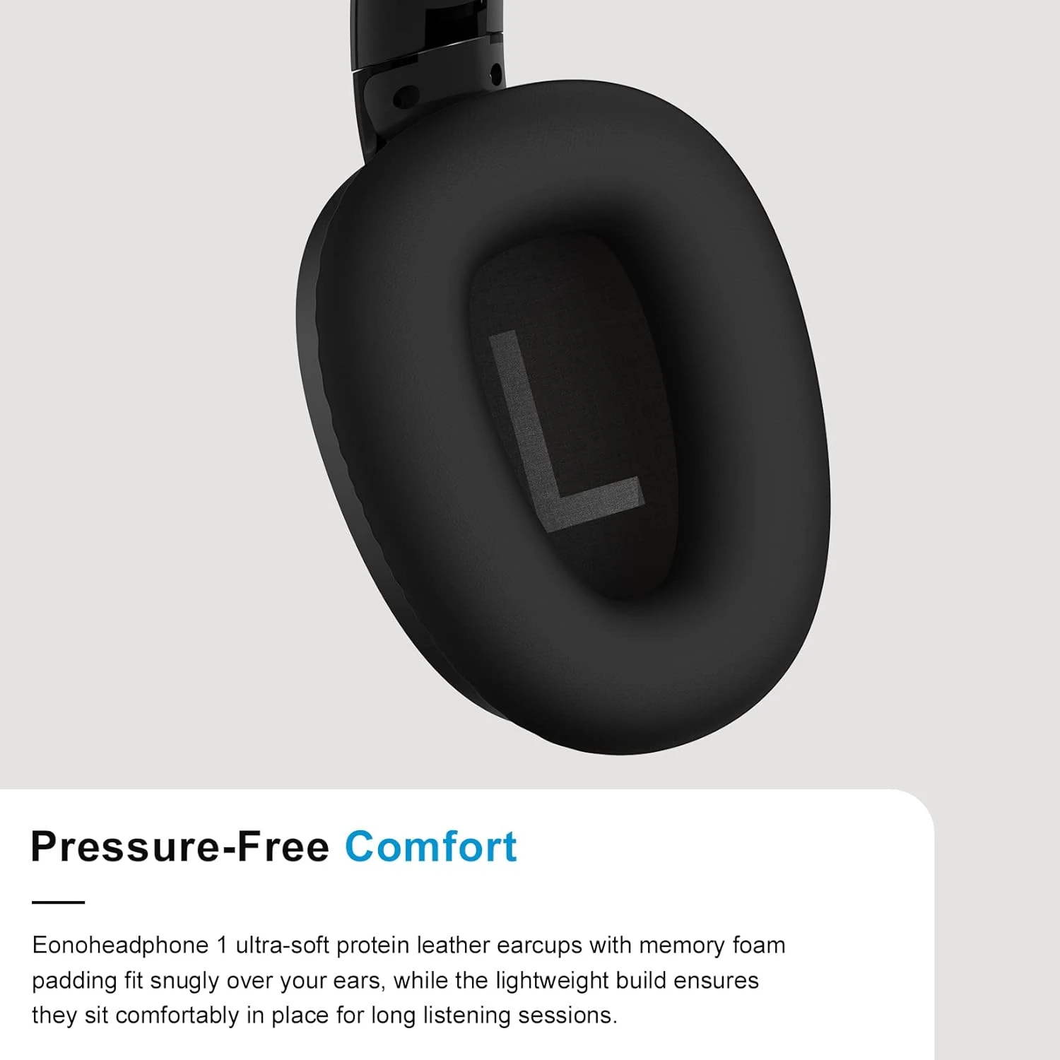 Eonome-Active-Noise-Cancelling-Headphones - S3 ANC Headphones - Hybrid Wireless Over-Ear Bluetooth Headphones With Mic,Multiple Modes,40H Playtime,Comfortable Protein Earcups(Black) 3 Eonome-Active-Noise-Cancelling-Headphones - S3 ANC Headphones - Hybrid Wireless Over-Ear Bluetooth Headphones With Mic,Multiple Modes,40H Playtime,Comfortable Protein Earcups(Black) - Image 3