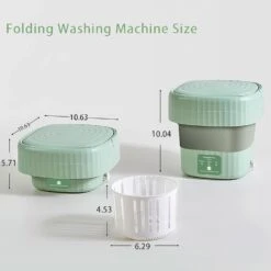 Portable Washing Machine, 6L Foldable Mini Washing Machine, Small Washer Machine For Baby Clothes,Underwear,Small Items,Travel,RV,Camping,Home Or Apartments Laundry Used 11 Portable Washing Machine, 6L Foldable Mini Washing Machine, Small Washer Machine For Baby Clothes,Underwear,Small Items,Travel,RV,Camping,Home Or Apartments Laundry Used -Appliantrix Cheap Store 61qMv9t26nL. AC SL1500