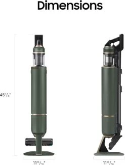 SAMSUNG BESPOKE Jet Cordless Stick Vacuum Cleaner With All In One Clean Station, Powerful Floor Cleaning For Carpet, Hardwood, Tile, Lightweight, HEPA Filtration, Woody Green -Appliantrix Cheap Store 61qSlmy1HaL. AC SL1500