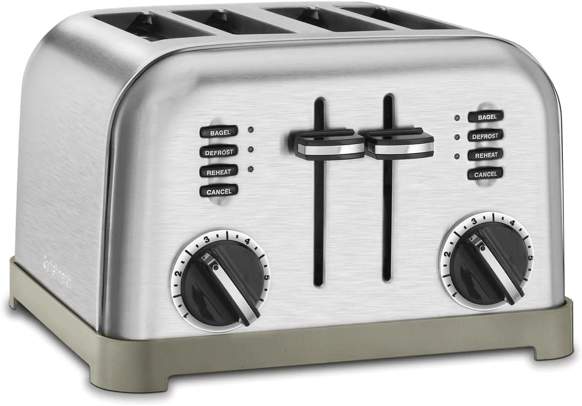 Cuisinart 4 Slice Toaster Oven, Brushed Stainless, CPT-180P1 2 Cuisinart 4 Slice Toaster Oven, Brushed Stainless, CPT-180P1 - Image 2