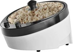 TEmkin 1800W Coffee Bean Roaster Coffee Roaster Machine High Capacity Bevel Design With Temperature Adjustment Roaster Cereal Coffee Machine Household Baking Machine