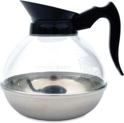 Original Gourmet Cpu12 Unbreakable Decanter, Regular, 12 Cup, 8-Inch X10-Inch X10-Inch, Bk Handle