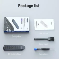 ACIDALIE Metal Cooling And Dust Proof Cover For Playstation 5 M.2 SSD Expansion Slot,Suitable For All PS5 M.2 NVMe SSD Heatsink,New Breathable Hole -Appliantrix Cheap Store 61tmBbylFFL. AC SL1500