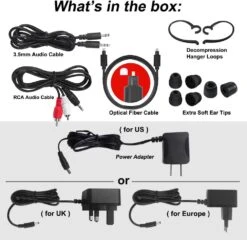 SIMOLIO Infrared Wireless TV Headphones, TV Hearing Device For Digital & Analog TVs, TV Listening Headphones For Seniors & Hard Of Hearing With Voice Highlighting, Balance And Tone Adjustment SM-863D 13 SIMOLIO Infrared Wireless TV Headphones, TV Hearing Device For Digital & Analog TVs, TV Listening Headphones For Seniors & Hard Of Hearing With Voice Highlighting, Balance And Tone Adjustment SM-863D -Appliantrix Cheap Store 61tysOfufjL. AC SL1001