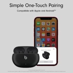 Beats Studio Buds – True Wireless Noise Cancelling Earbuds – Compatible With Apple & Android, Built-in Microphone, IPX4 Rating, Sweat Resistant Earphones, Class 1 Bluetooth Headphones - Black -Appliantrix Cheap Store 61u8rnMv8YL. AC SL1500