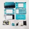 Replacement Housing Shell Cover Case For Nintendo 3DS Game Console, Complete Full Replacement Case Accessories For 3DS Blue