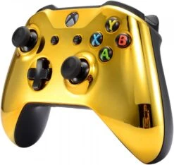 EXtremeRate Chrome Gold Front Housing Shell Faceplate For Xbox One S & Xbox One X Controller - Controller NOT Included 13 EXtremeRate Chrome Gold Front Housing Shell Faceplate For Xbox One S & Xbox One X Controller - Controller NOT Included -Appliantrix Cheap Store 61uV9 IELwL. AC SL1000