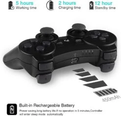 Wireless Controllers For PS3 Playstation 3 Dual Shock (Pack Of 2,ClearBlue And ClearGreen) 11 Wireless Controllers For PS3 Playstation 3 Dual Shock (Pack Of 2,ClearBlue And ClearGreen) -Appliantrix Cheap Store 61v4f9PVkL. AC SL1100