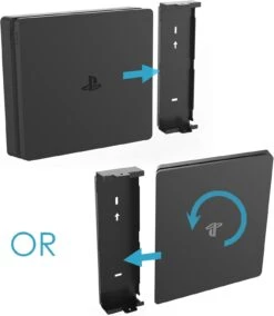 Bylitco Wall Mount Bracket For Ps4 Slim,Mount On The Wall Or Under The Desk,Solid Metal -Appliantrix Cheap Store 61vTAYI InL. AC SL1500