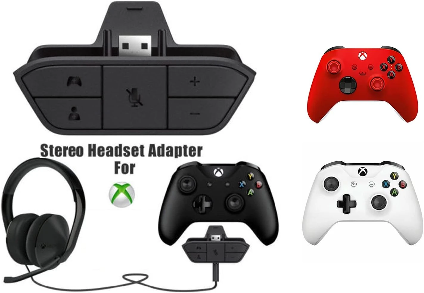 Plauduct Stereo Headset Adapter For Xbox One/One S/Elite 1&2/Series S|X Controllers, Mic Headphone Adapter For Xbox One Controller, Kit For Xbox One Xbox Series X|S 5 Plauduct Stereo Headset Adapter For Xbox One/One S/Elite 1&2/Series S|X Controllers, Mic Headphone Adapter For Xbox One Controller, Kit For Xbox One Xbox Series X|S - Image 5