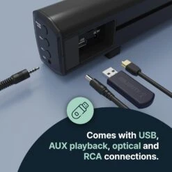 Majority 15 Inch Soundbar For TV, Bluetooth Sound Bar 50 Watts, Home Audio Speaker, Small PC Soundbar And Speaker Bar | AUX, RCA, Optical, USB | Gaming, Music, Movies, Bowfell -Appliantrix Cheap Store 61wJtAJ3VcL. AC SL1500