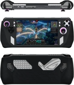 GENERIC Game Console Case For ROG Ally Soft Silicone Protective Cover Anti-Scratch Protector Shell Sleeve Game Accessories (Yellow) -Appliantrix Cheap Store 61xADugOT0L. AC SL1000