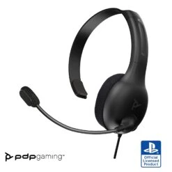 PDP LVL30 Wired Headset With Single-Sided One Ear Headphone For PlayStation, PS4, PS5 - Mac, Tablet Compatible - Noise-Cancelling Mic - Lightweight, Cool Comfort, Great For Gaming - Black -Appliantrix Cheap Store 61yUPb33AL. SL1500