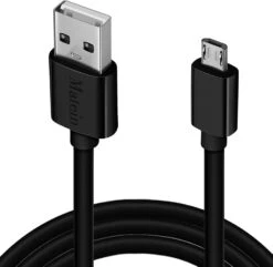 Android Charging Cable, 15Ft Charger Cable For PS4 Xbox One Controller, Durable Micro USB Cord Fast Charging Sync Wire For Samsung Galaxy S7 Edge S6 S5,LG,Moto G5,Black