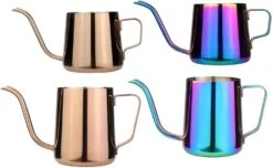 VENBER Coffee Machine Coffee Pot Coffee Maker Coffee Ear Hook Hand Brewer Stainless Steel Fine Mouth Drip Filter Household Coffee Appliances Mini Color Ear Hook Coffee Pot (Color : 250ml Rose Gold) 6 VENBER Coffee Machine Coffee Pot Coffee Maker Coffee Ear Hook Hand Brewer Stainless Steel Fine Mouth Drip Filter Household Coffee Appliances Mini Color Ear Hook Coffee Pot (Color : 250ml Rose Gold) -Appliantrix Cheap Store 61zy0GC86xL. AC SL1500