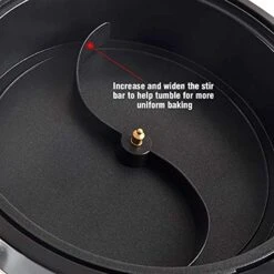 TEmkin 1800W Coffee Bean Roaster Coffee Roaster Machine High Capacity Bevel Design With Temperature Adjustment Roaster Cereal Coffee Machine Household Baking Machine 14 TEmkin 1800W Coffee Bean Roaster Coffee Roaster Machine High Capacity Bevel Design With Temperature Adjustment Roaster Cereal Coffee Machine Household Baking Machine -Appliantrix Cheap Store 71 CLp7D ML. AC SL1500