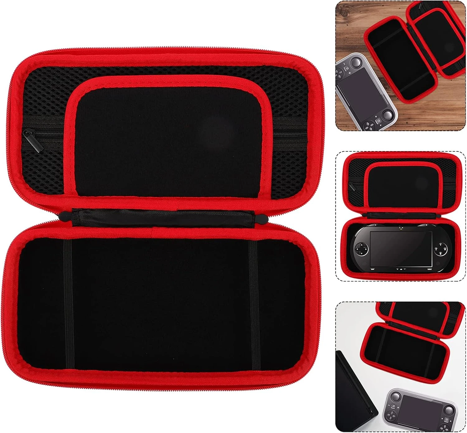 OSALADI Handheld Gaming Console Compatible For Switch Lite/Mini Game Console Bag Eva Carrying Case Handheld Pouch Video Game Console Carrying Case Hand Held Gaming Console 9 OSALADI Handheld Gaming Console Compatible For Switch Lite/Mini Game Console Bag Eva Carrying Case Handheld Pouch Video Game Console Carrying Case Hand Held Gaming Console - Image 9