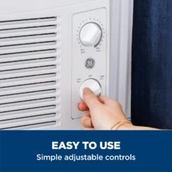 GE Window Air Conditioner 5000 BTU, Efficient Cooling For Smaller Areas Like Bedrooms And Guest Rooms, 5K BTU Window AC Unit With Easy Install Kit, White -Appliantrix Cheap Store 71 XOegDN3L. AC SL1500