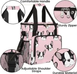 Cfpolar Coffee Maker Carrying Bag Cute Dog Animal Puppy Travel Coffee Machine Bag Carrying Organizer Case Portable Single Serve Coffee Brewer Tote Bag Storage Bag For Camping Picnic -Appliantrix Cheap Store 71 cXwjzJtL. AC SL1200