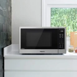 Panasonic NN-SN67K Microwave Oven, 1.2 Cu.ft, Stainless Steel/Silver -Appliantrix Cheap Store 711fBRkPiFL. AC SL1500