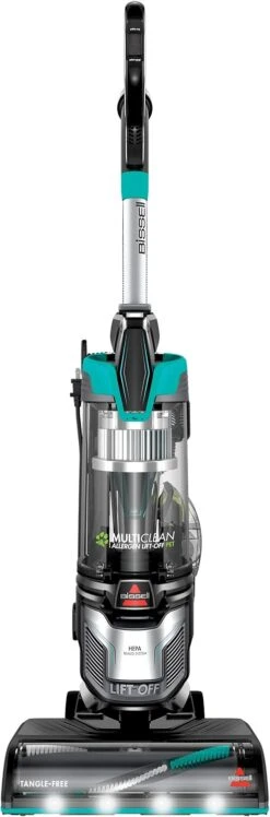 BISSELL 2998 MultiClean Allergen Lift-Off Pet Vacuum With HEPA Filter Sealed System, Lift-Off Portable Pod, LED Headlights, Specialized Pet Tools, Easy Empty,Blue/ Black