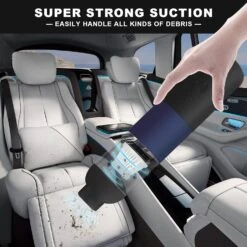 Imireux Small Handheld Car Vacuum Cordless, 2-Speed Powerful Portable Handheld Vacuum Cleaner For Car, Home & Office Pets Hair Cat Litter Cleaning (Bule) 9 Imireux Small Handheld Car Vacuum Cordless, 2-Speed Powerful Portable Handheld Vacuum Cleaner For Car, Home & Office Pets Hair Cat Litter Cleaning (Bule) -Appliantrix Cheap Store 715RbKvT9 L. AC SL1500