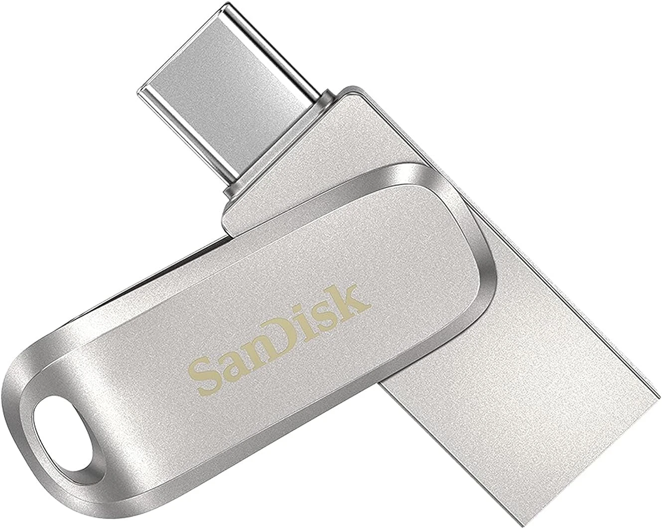 SanDisk 1TB Ultra Dual Drive Luxe USB Type-C - SDDDC4-1T00-G46, Silver 1 SanDisk 1TB Ultra Dual Drive Luxe USB Type-C - SDDDC4-1T00-G46, Silver