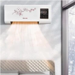 GENERIC Small Wall-Mounted A-ir Conditioner, Mini-A-ir Conditioner And Heating A-ir Conditioner With Remotely Regulated Heat Fan,Intelligent Timer Dual-Purpose A-ir Conditioner, For Bedroom And Living Ro -Appliantrix Cheap Store 71619988J0L. AC SL1500