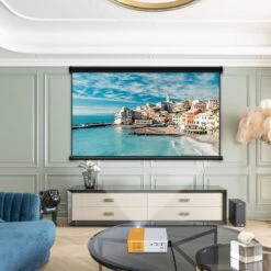 Meer Mini Projector,Portable Movie Projector,Smart Home Projector,Neat Projector For IOS,Android,Windows,PS5,Laptop,TV-Stick,Compatible With HDMI,USB,Audio,TF Card,AV And Remote Control -Appliantrix Cheap Store 716XGBCKH1L. AC SL1500