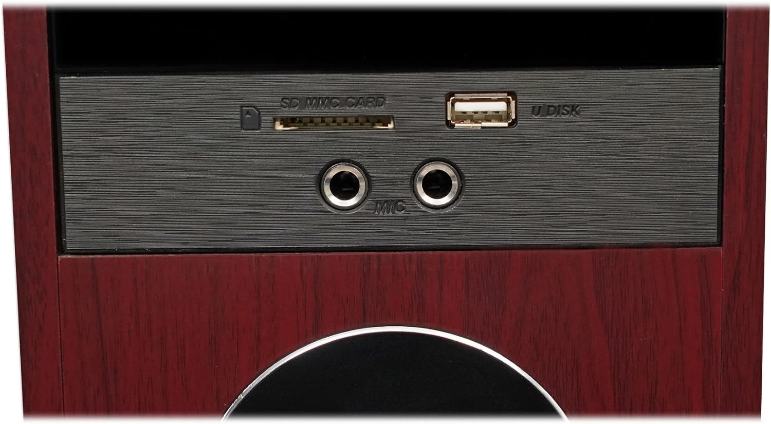 Rockville TM80C Cherry Powered Home Theater Tower Speakers 8" Sub/Bluetooth/USB 4 Rockville TM80C Cherry Powered Home Theater Tower Speakers 8" Sub/Bluetooth/USB - Image 4