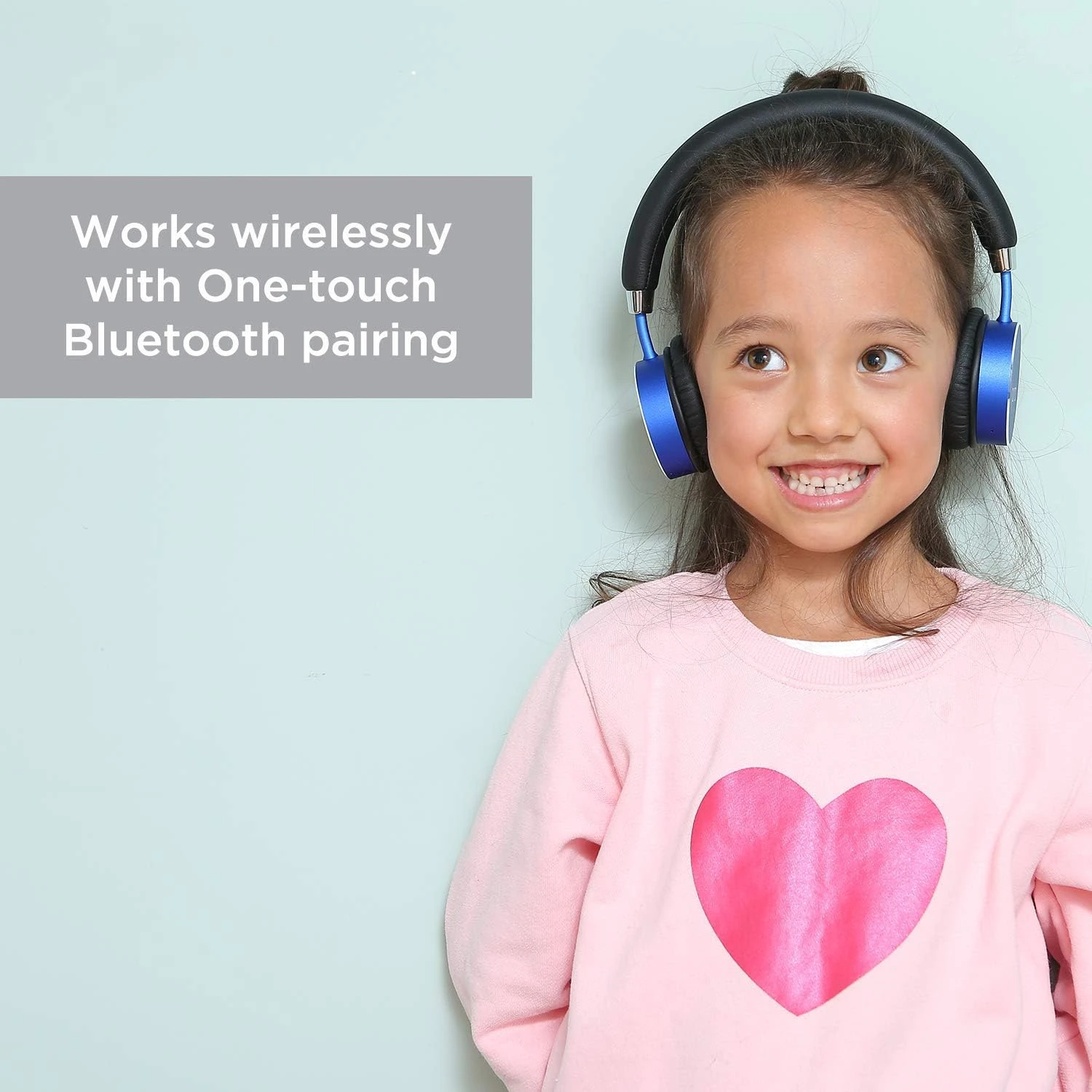 Puro Sound Labs BT2200s Volume Limited Kids’ Bluetooth Headphones – Safer Headphones For Kids – Studio-Grade Audio Quality & Noise Isolation- Light Teal 6 Puro Sound Labs BT2200s Volume Limited Kids’ Bluetooth Headphones – Safer Headphones For Kids – Studio-Grade Audio Quality & Noise Isolation- Light Teal - Image 6